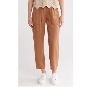 Sanctuary Go Easy Women's Size M  Lyocell Cargo Pants Elastic Waist Drawstring